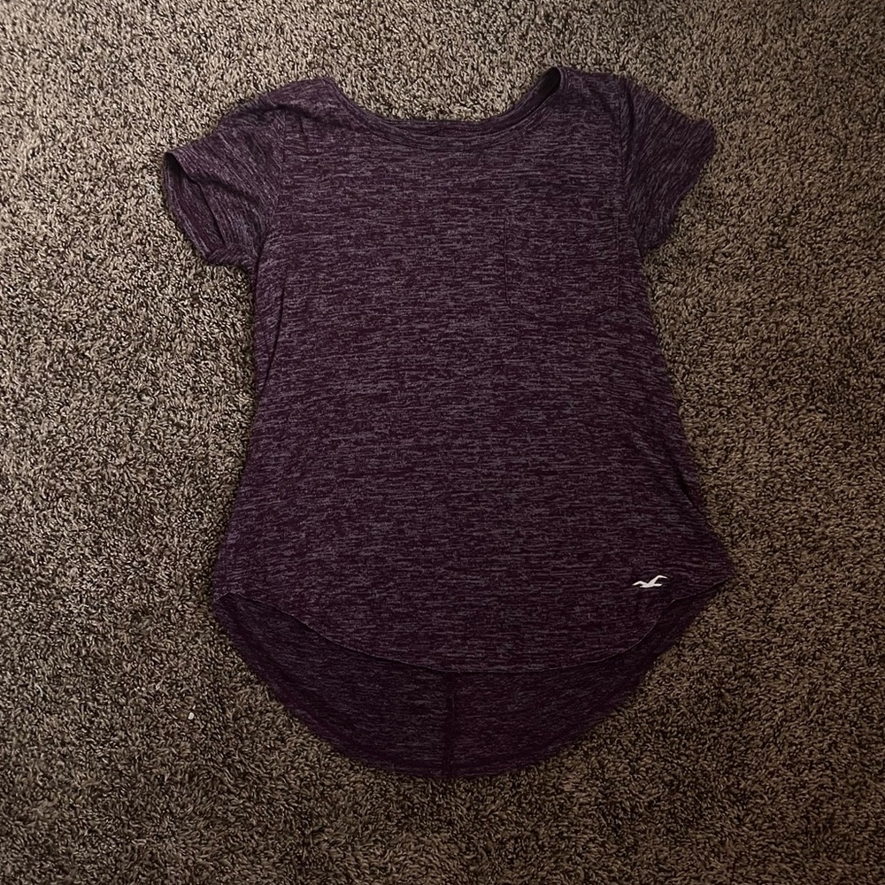 Hollister loose purple tee size XS